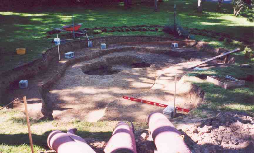 Done digging and shaping